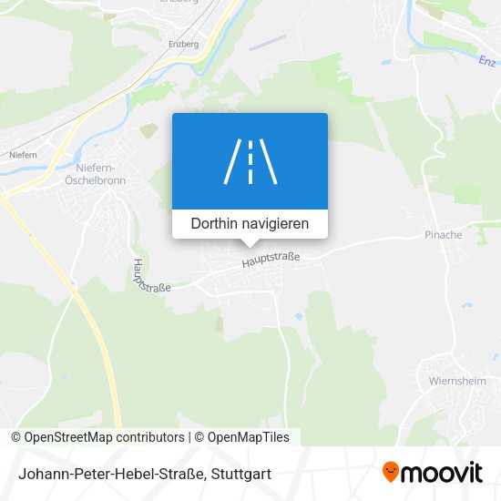 Johann-Peter-Hebel-Straße Karte