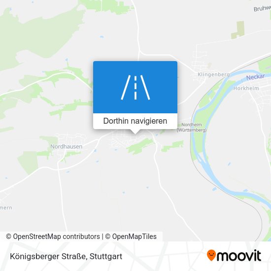 Königsberger Straße Karte