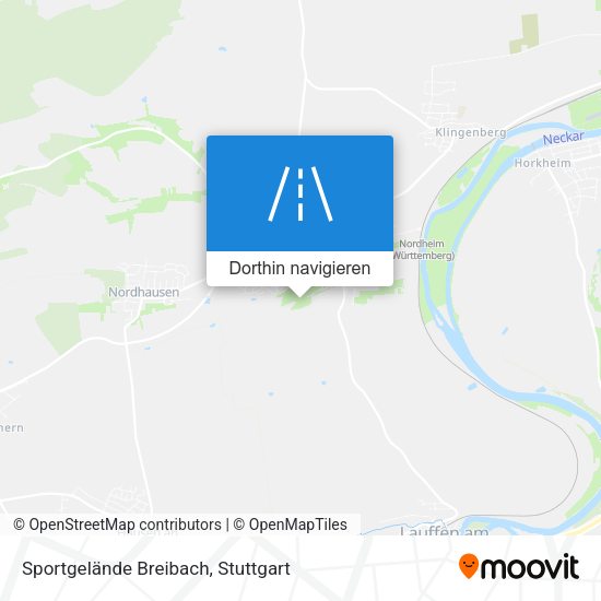 Sportgelände Breibach Karte