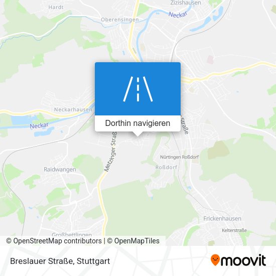 Breslauer Straße Karte