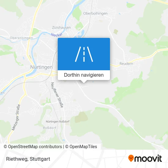 Riethweg Karte