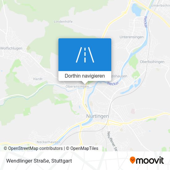 Wendlinger Straße Karte