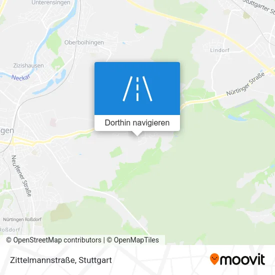 Zittelmannstraße Karte