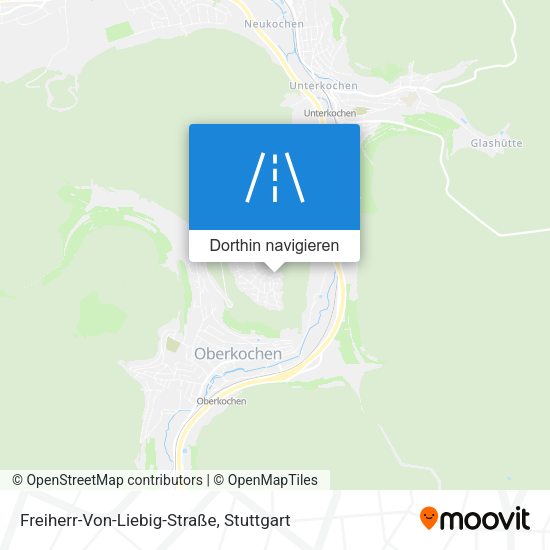 Freiherr-Von-Liebig-Straße Karte