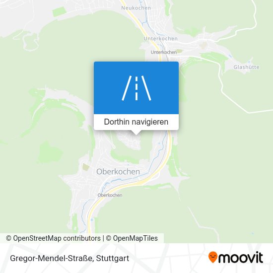 Gregor-Mendel-Straße Karte