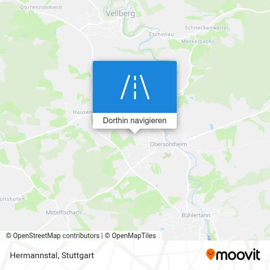 Hermannstal Karte