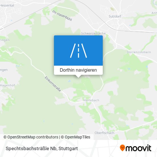 Spechtsbachsträßle Nb Karte