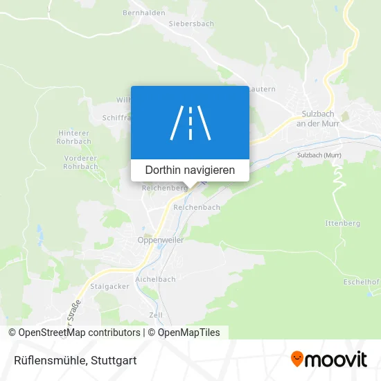 Rüflensmühle Karte