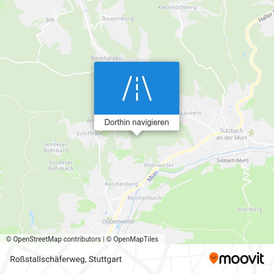 Roßstallschäferweg Karte
