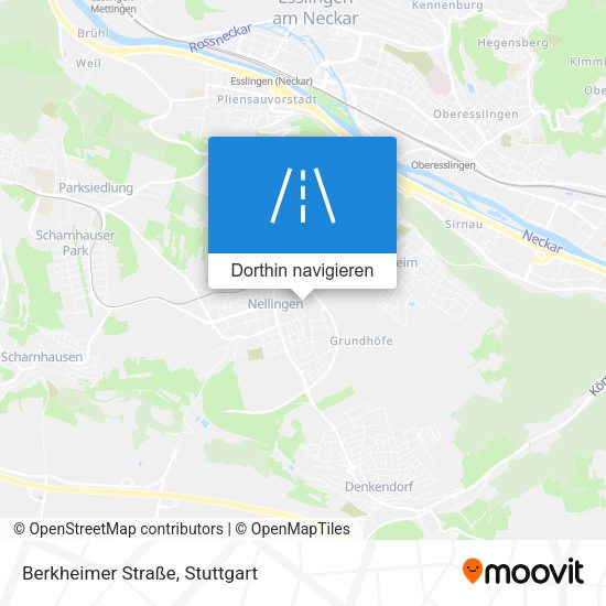 Berkheimer Straße Karte