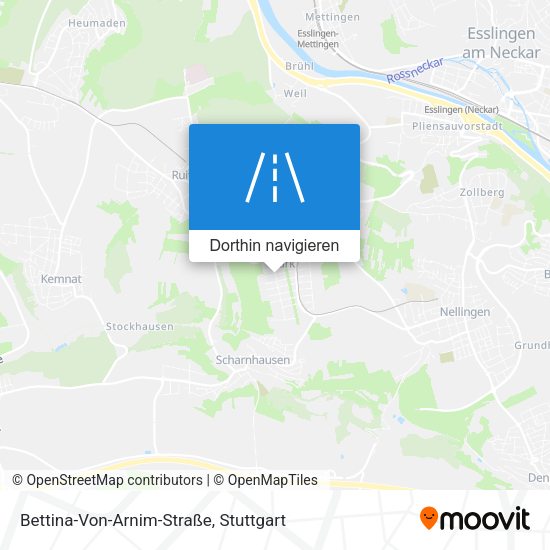 Bettina-Von-Arnim-Straße Karte
