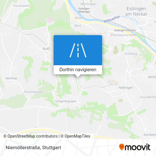 Niemöllerstraße Karte