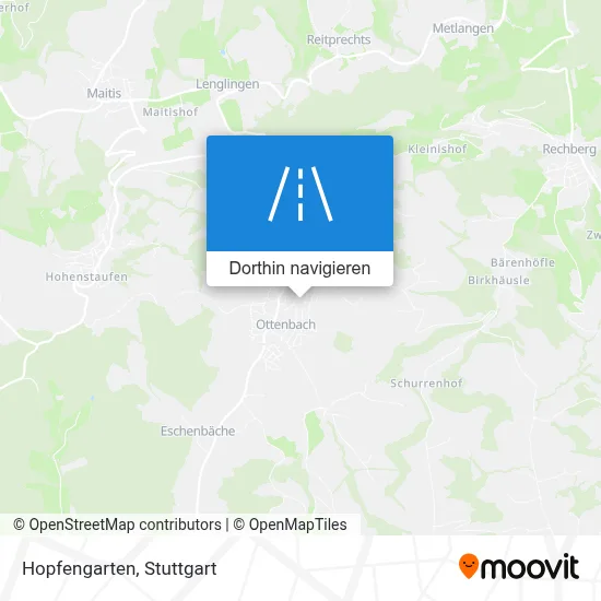 Hopfengarten Karte