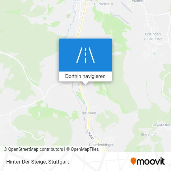 Hinter Der Steige Karte