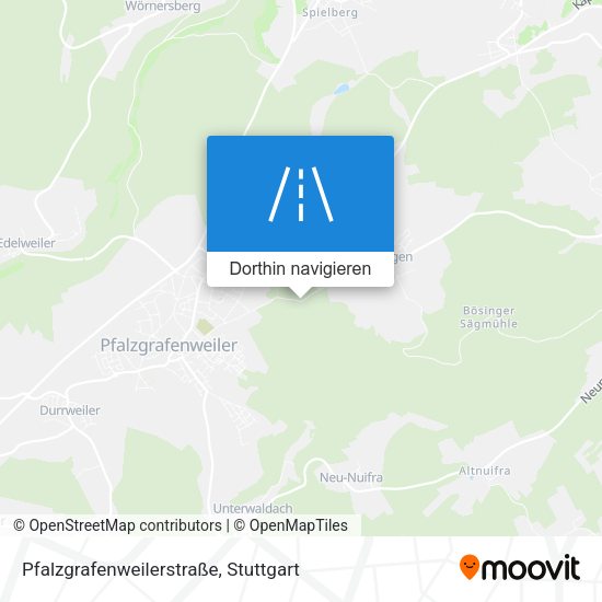 Pfalzgrafenweilerstraße Karte