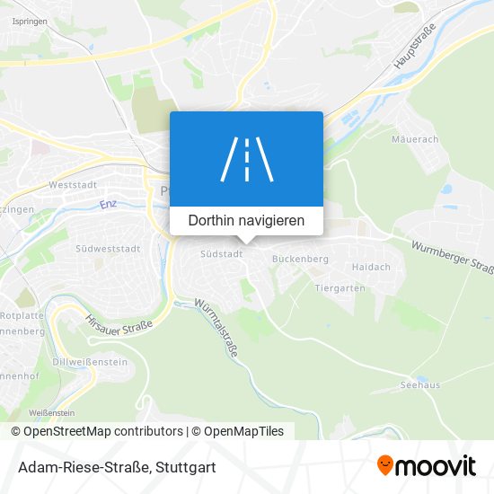 Adam-Riese-Straße Karte
