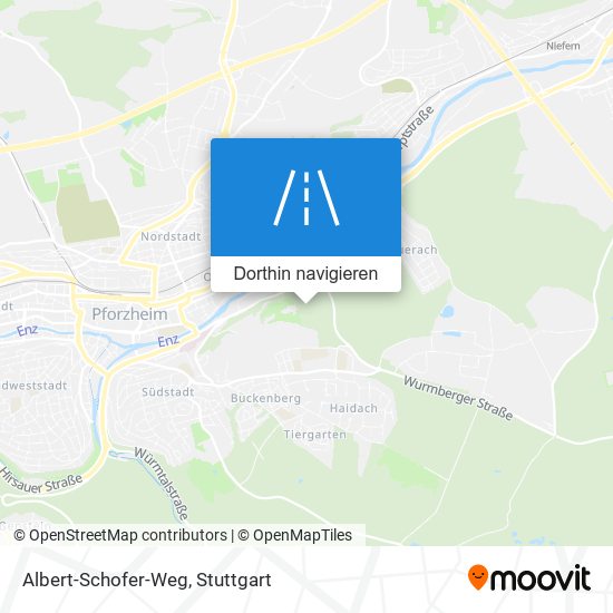 Albert-Schofer-Weg Karte