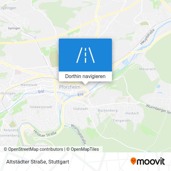 Altstädter Straße Karte