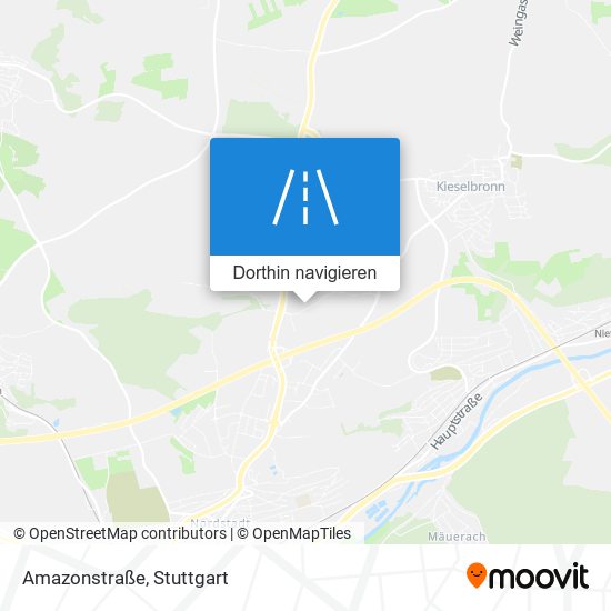 Amazonstraße Karte