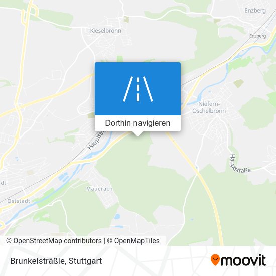 Brunkelsträßle Karte