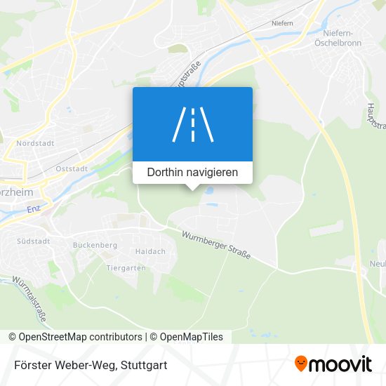Förster Weber-Weg Karte