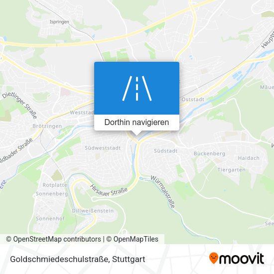 Goldschmiedeschulstraße Karte
