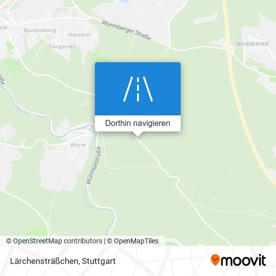 Lärchensträßchen Karte