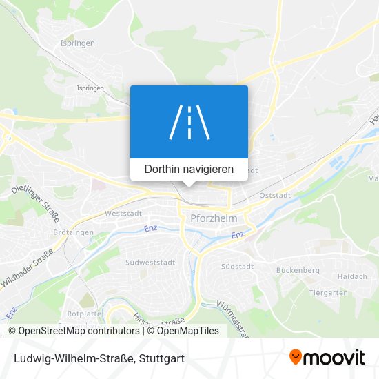Ludwig-Wilhelm-Straße Karte