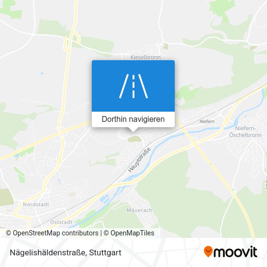 Nägelishäldenstraße Karte