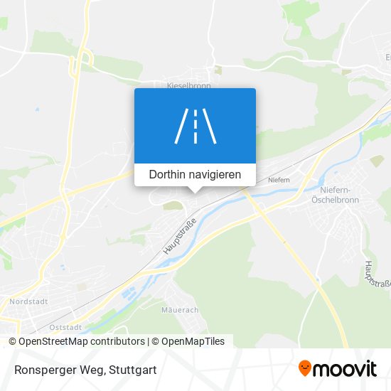 Ronsperger Weg Karte