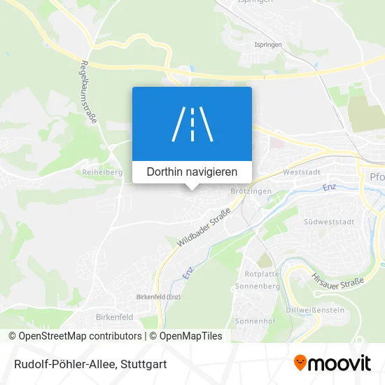 Rudolf-Pöhler-Allee Karte