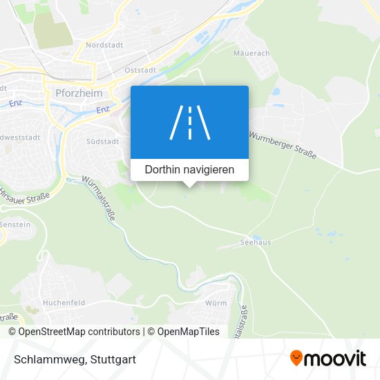 Schlammweg Karte