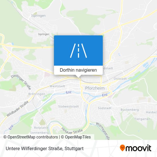 Untere Wilferdinger Straße Karte