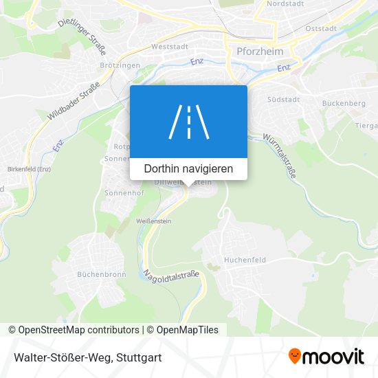 Walter-Stößer-Weg Karte