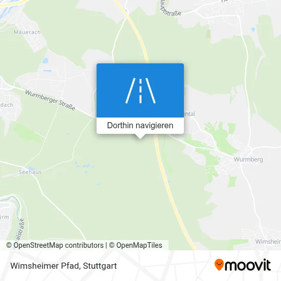 Wimsheimer Pfad Karte