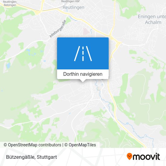 Bützengäßle Karte