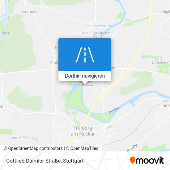 Gottlieb-Daimler-Straße Karte