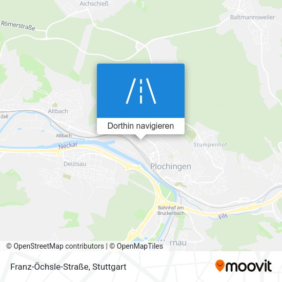 Franz-Öchsle-Straße Karte