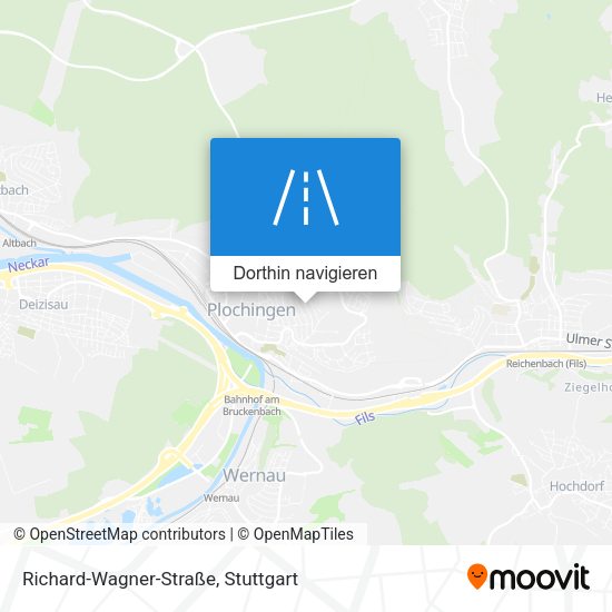 Richard-Wagner-Straße Karte
