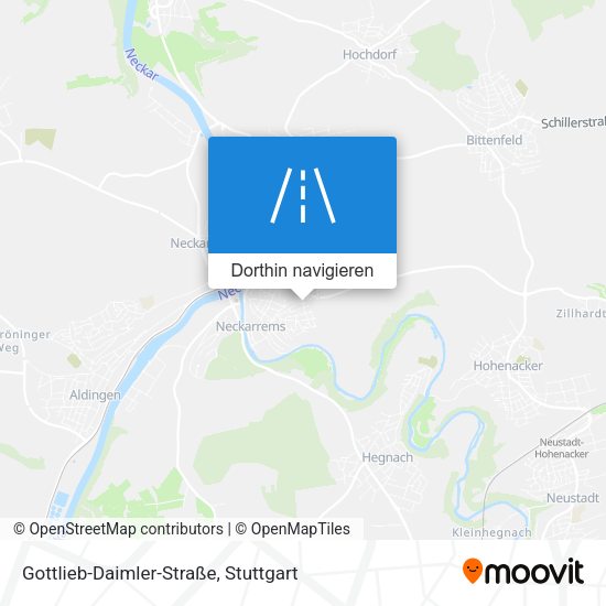 Gottlieb-Daimler-Straße Karte