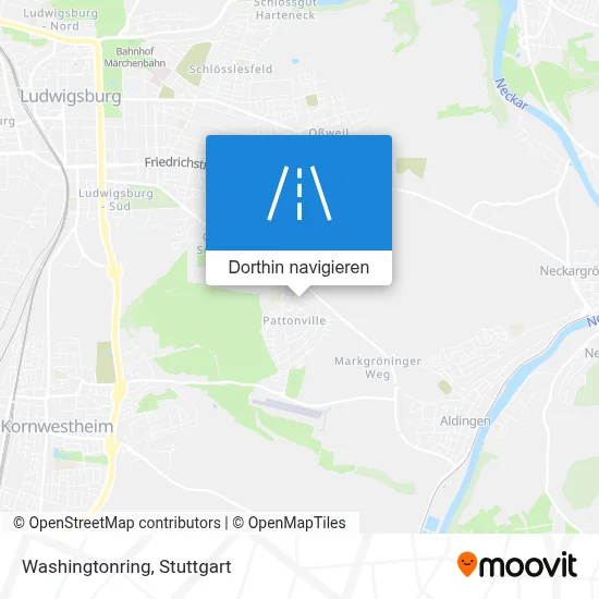 Washingtonring Karte
