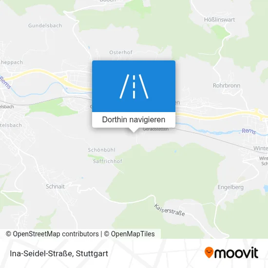 Ina-Seidel-Straße Karte