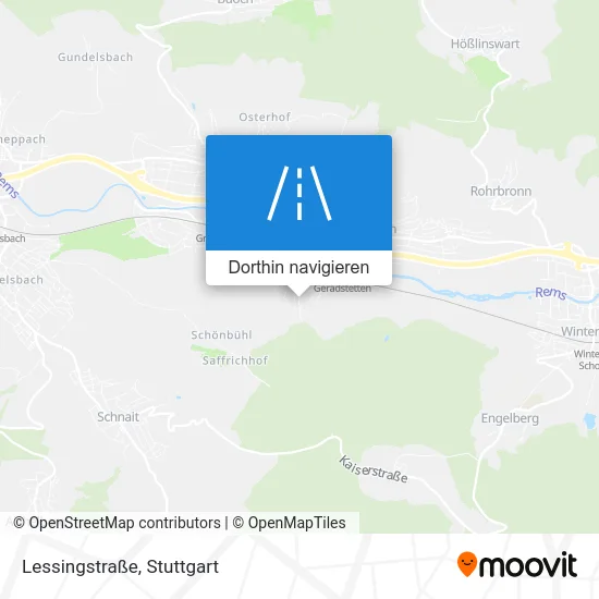 Lessingstraße Karte