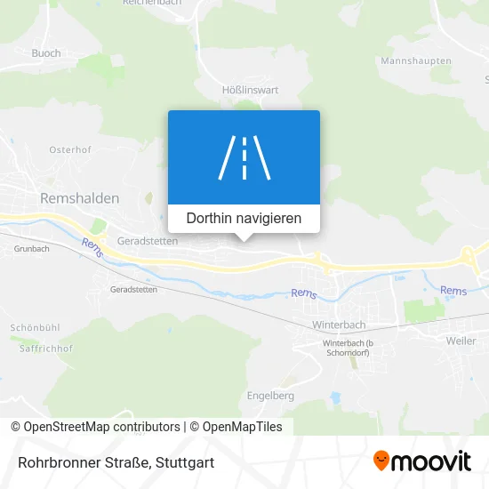 Rohrbronner Straße Karte