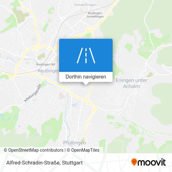 Alfred-Schradin-Straße Karte