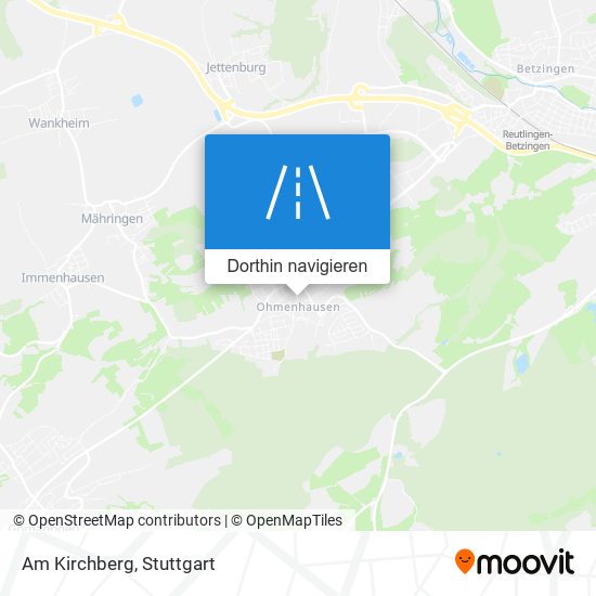 Am Kirchberg Karte