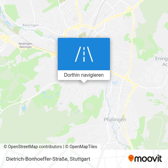 Dietrich-Bonhoeffer-Straße Karte