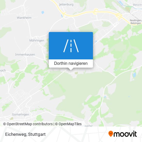 Eichenweg Karte