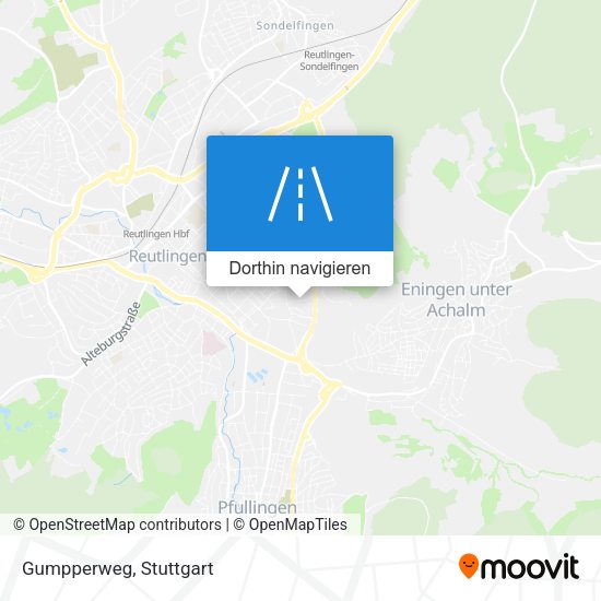 Gumpperweg Karte