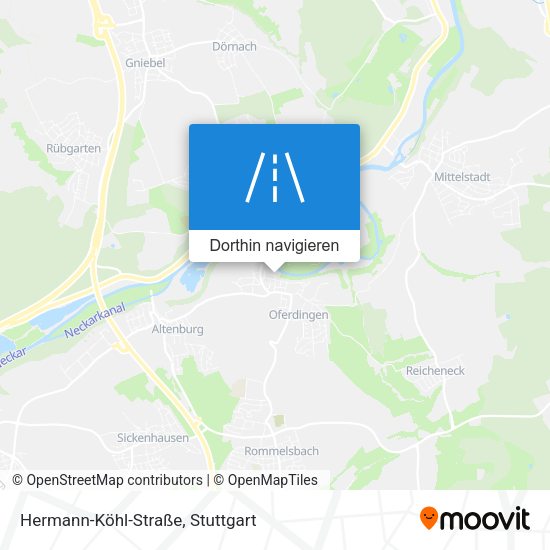 Hermann-Köhl-Straße Karte
